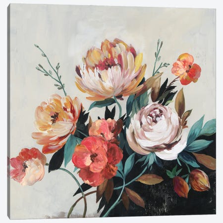 Fall Colored Bouquet Canvas Print #ASJ555} by Asia Jensen Canvas Print