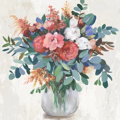 Eucalyptus Bouquet by Asia Jensen canvas print