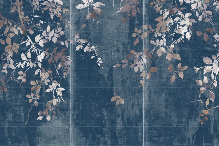 Indigo Japanese Garden by Asia Jensen wall art