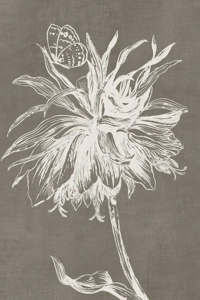 Botanical Stamp II by Asia Jensen canvas print