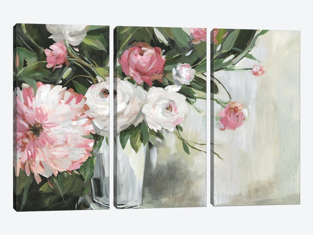 Grande Florals by Asia Jensen 3-piece Canvas Art Print