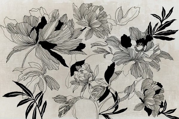 Lithograph Florals