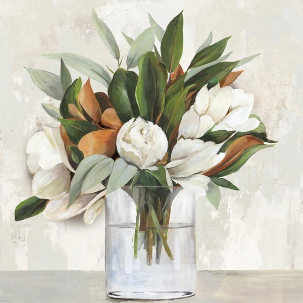 Floral & Botanical: Magnolia Bouquet by Asia Jensen