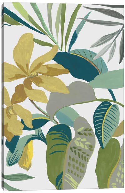 Tropic Florals I Canvas Art Print - Asia Jensen