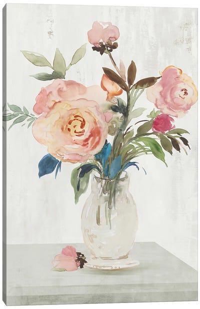 Fresh Roses I Canvas Art Print - Asia Jensen