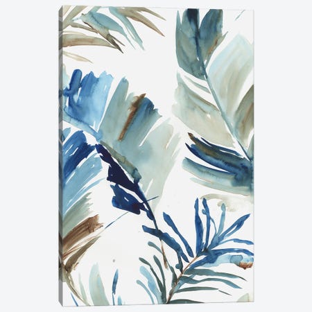 Blue Tropical Heat II Canvas Print #ASJ634} by Asia Jensen Canvas Artwork