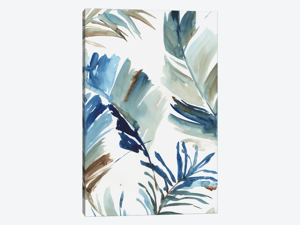 Blue Tropical Heat II by Asia Jensen 1-piece Canvas Artwork