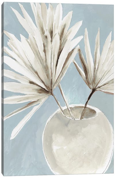 Tropic Blue Vase I Canvas Art Print - Asia Jensen