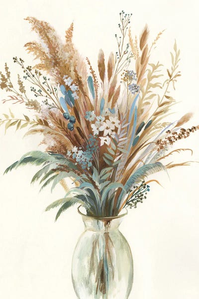 Canvas Print: Fall Wild Flowers I by Asia Jensen - thumbnail