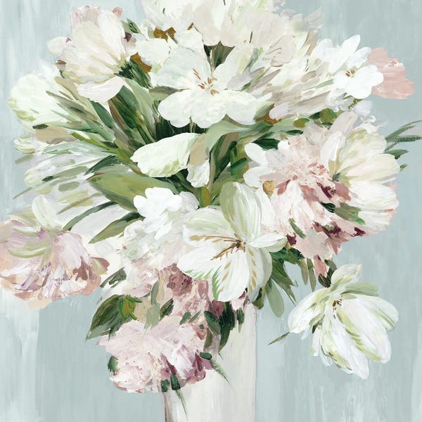 Asia Jensen: Fresh White Flowers by Asia Jensen