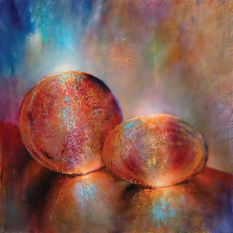 Two Marbles by Annette Schmucker wall art
