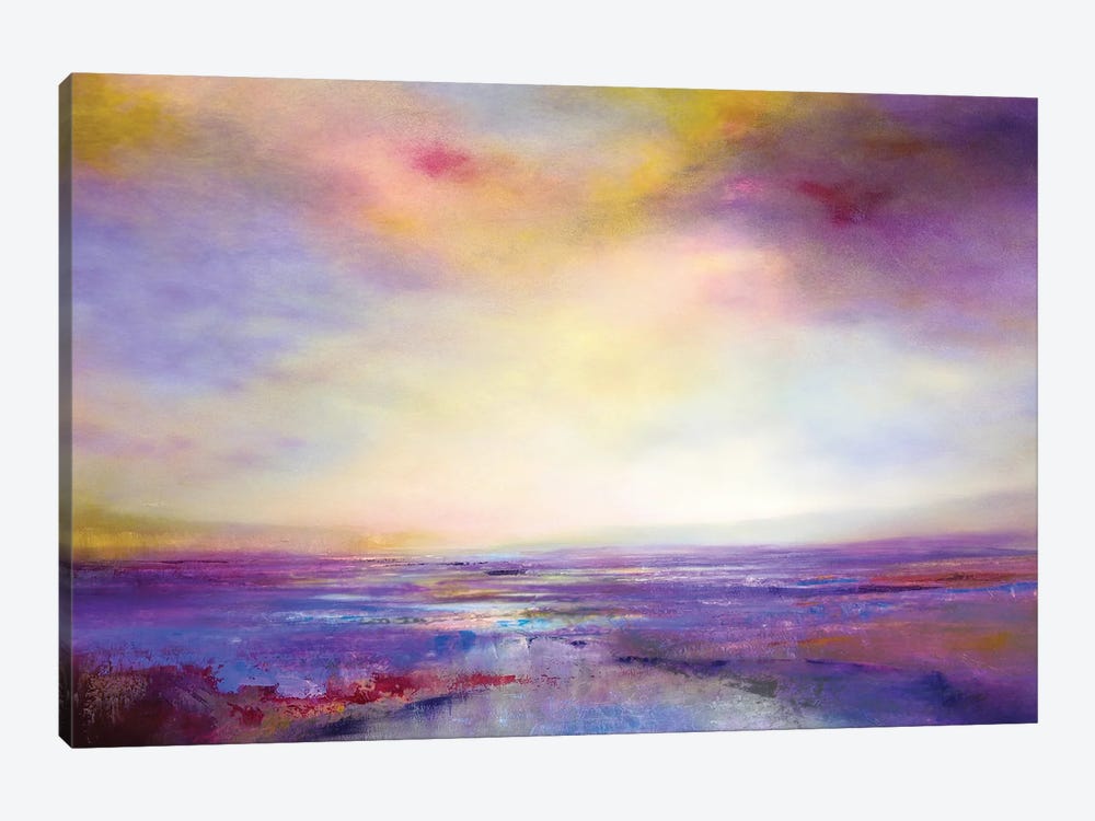 Sunlight Violet by Annette Schmucker 1-piece Canvas Art Print