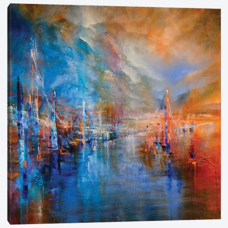 This Way Canvas Print #ASK132} by Annette Schmucker Canvas Print