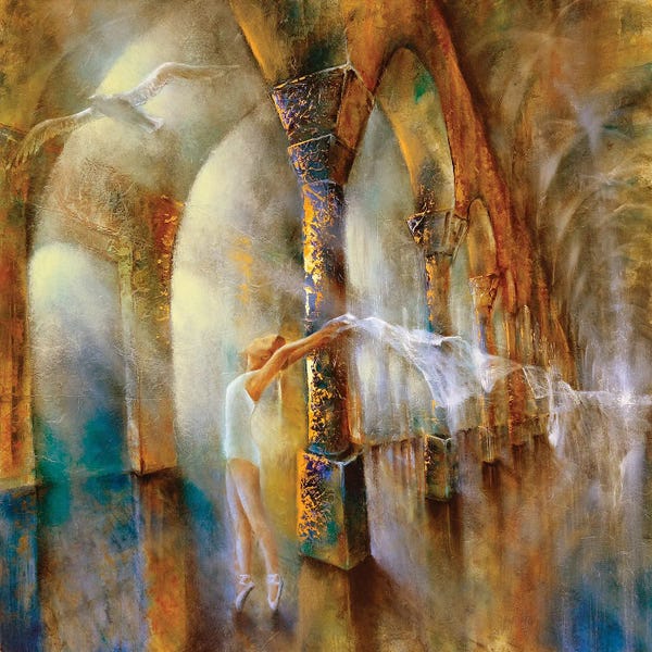 Doves & Pigeons: Dove And Dancer by Annette Schmucker