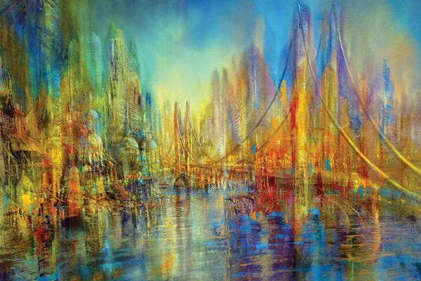 Annette Schmucker: The City, The River, The Bridge, Vivant Life by Annette Schmucker