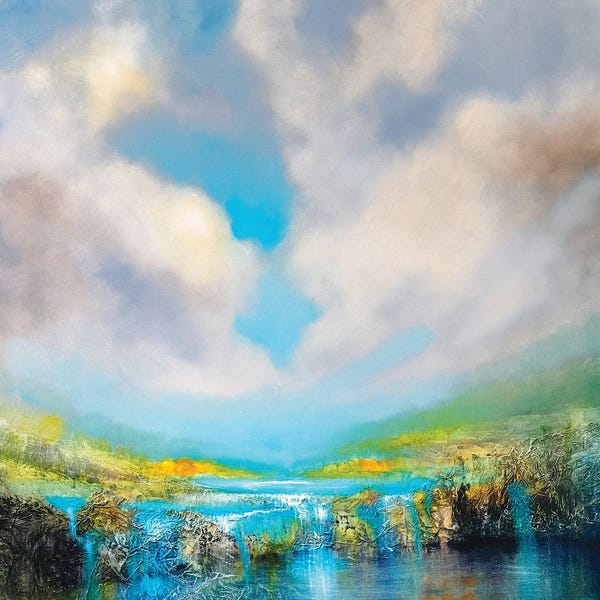Annette Schmucker: At The Waterfall by Annette Schmucker