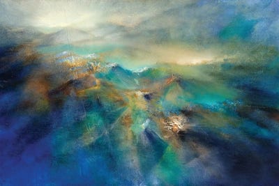 Above All Peaks by Annette Schmucker canvas print