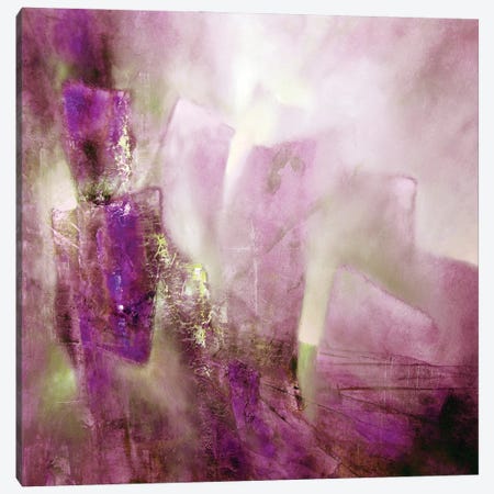 Dialogue In Purple Canvas Print #ASK157} by Annette Schmucker Canvas Artwork