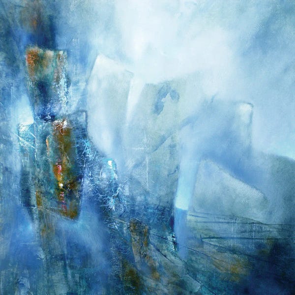 Annette Schmucker: Dialogue In Blue by Annette Schmucker