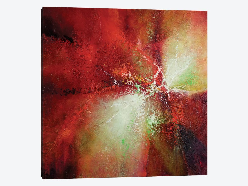 Red Energy by Annette Schmucker 1-piece Canvas Print