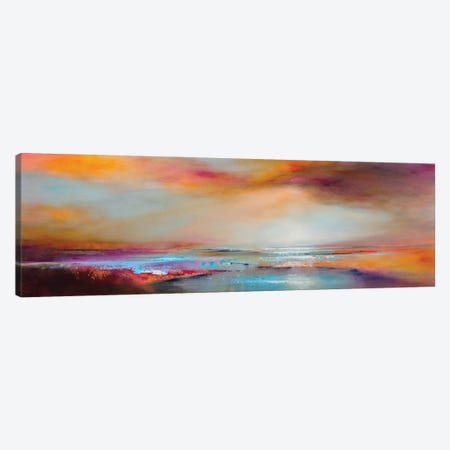 Sunlight, Clouds And Water Canvas Print #ASK184} by Annette Schmucker Art Print