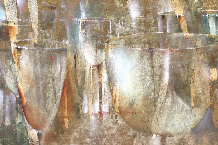 Playing With The Light - Glasses by Annette Schmucker wall art
