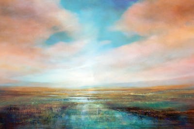 Bright Days - Wide Landscape by Annette Schmucker canvas print