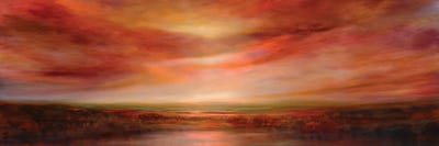 Evening Glow by Annette Schmucker canvas print