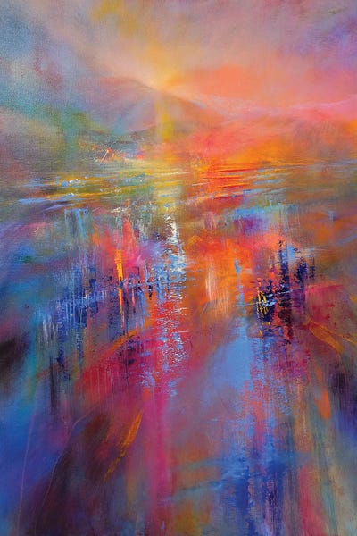 Vibrant View I by Annette Schmucker canvas print