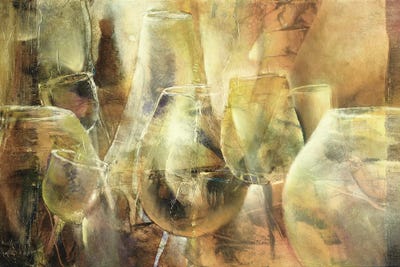Patry - Cognac Glasses by Annette Schmucker canvas print