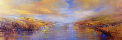 Canvas Print: On And On - Wide Landscape by Annette Schmucker - thumbnail