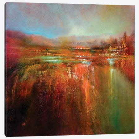 Down By The River Canvas Print #ASK32} by Annette Schmucker Canvas Artwork