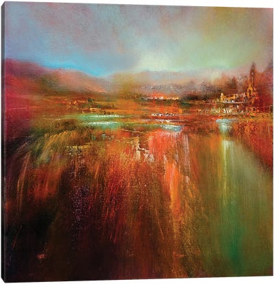 Down By The River Canvas Art Print - Annette Schmucker