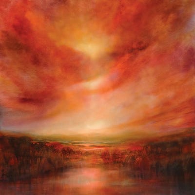 Evening Glow I by Annette Schmucker canvas print