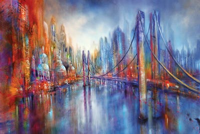 On Road by Annette Schmucker canvas print