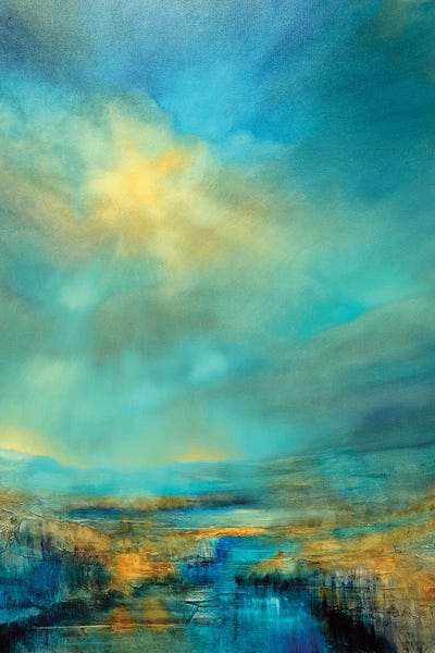 Sunshine Valley by Annette Schmucker canvas print