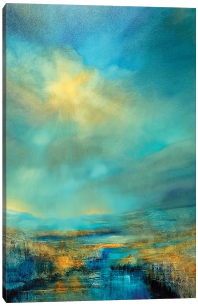 Sunshine Valley Canvas Art Print - Annette Schmucker