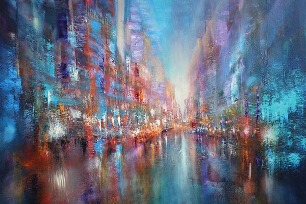 Annette Schmucker: The City Blue by Annette Schmucker