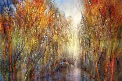 The Summer Was Great by Annette Schmucker canvas print