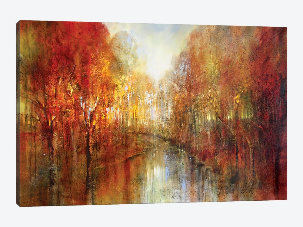 And The Forests Will Echo With Laughter by Annette Schmucker 1-piece Canvas Print