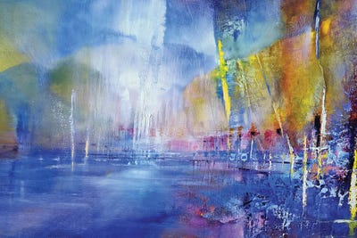 In Harbour by Annette Schmucker canvas print