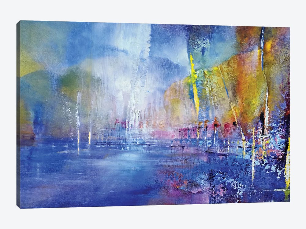 In Harbour by Annette Schmucker 1-piece Canvas Print