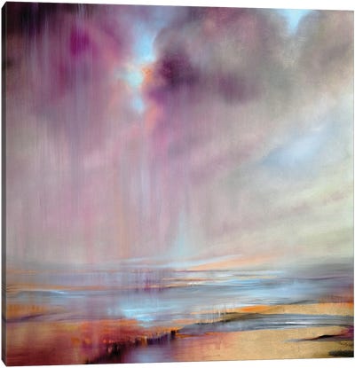 And Then The Sky Opens Up Canvas Art Print - Annette Schmucker