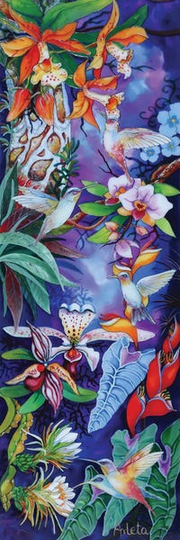 Arleta Smolko: Hummingbirds In Paradise by Arleta Smolko