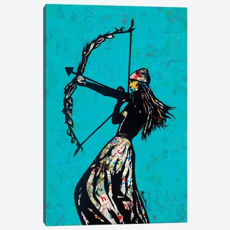 The Archer Canvas Print #ASM29} by Amy Smith Art Print