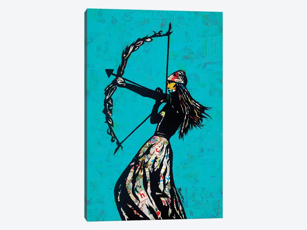 The Archer by Amy Smith 1-piece Canvas Artwork