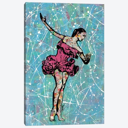 Ballerina Canvas Print #ASM2} by Amy Smith Canvas Artwork