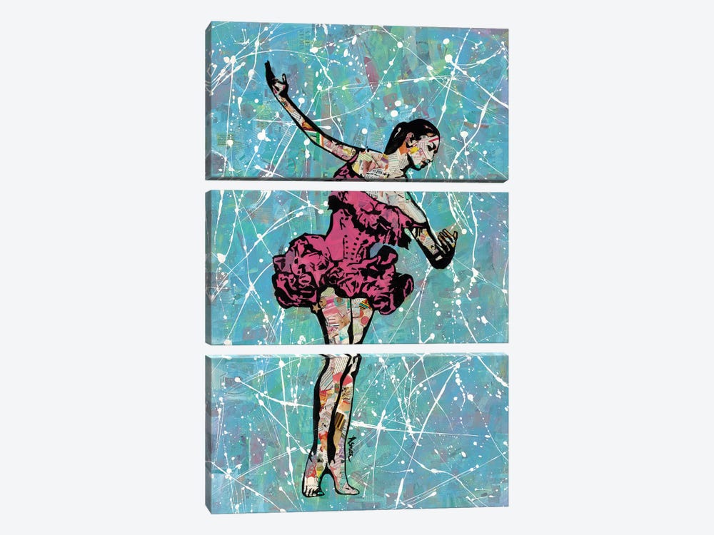 Ballerina by Amy Smith 3-piece Canvas Print