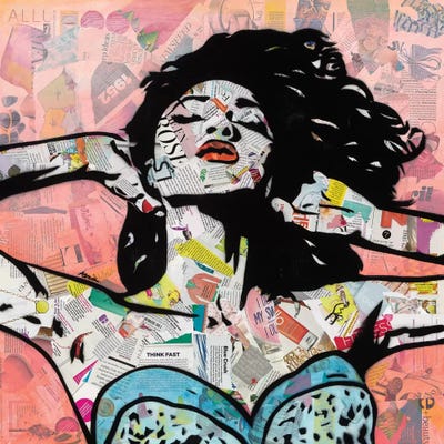 Radical Rosé by Amy Smith canvas print