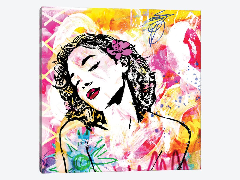 Abstract love by Amy Smith 1-piece Canvas Art Print
